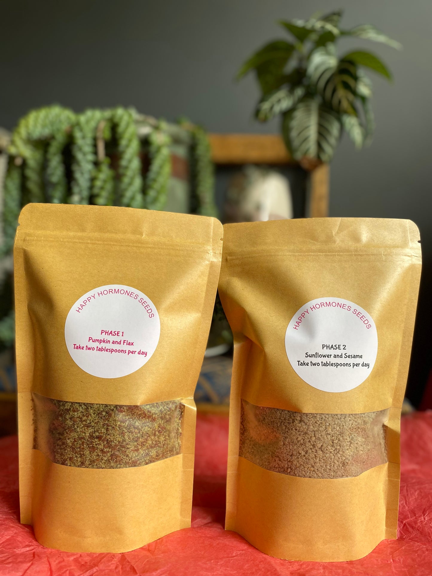 Seed Cycling - Full Kit Organic Ground Seeds